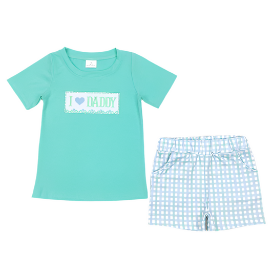 I love Daddy Short Set