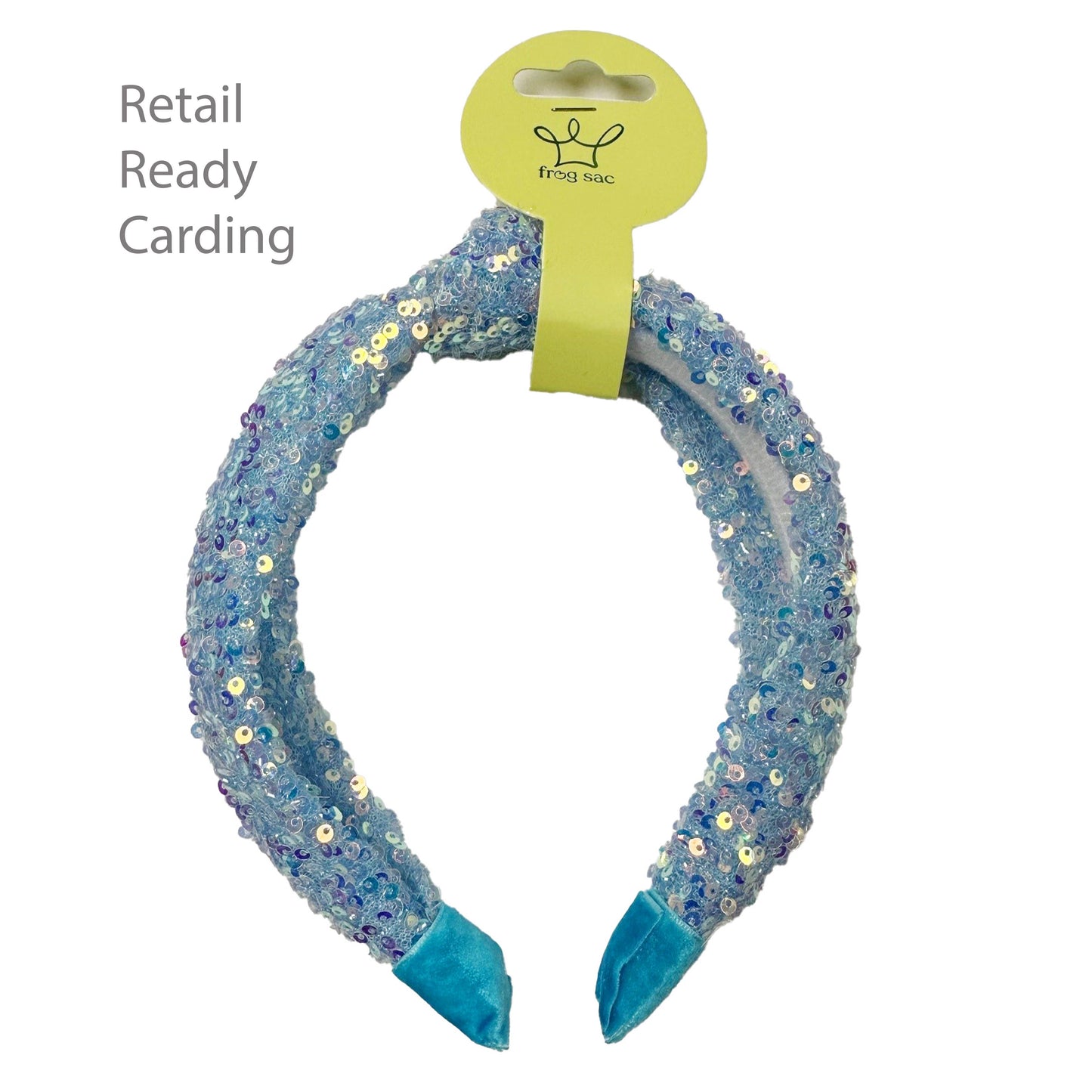 Sequin Knot Headband - Valentine's, Christmas, St. Patrick's: Red