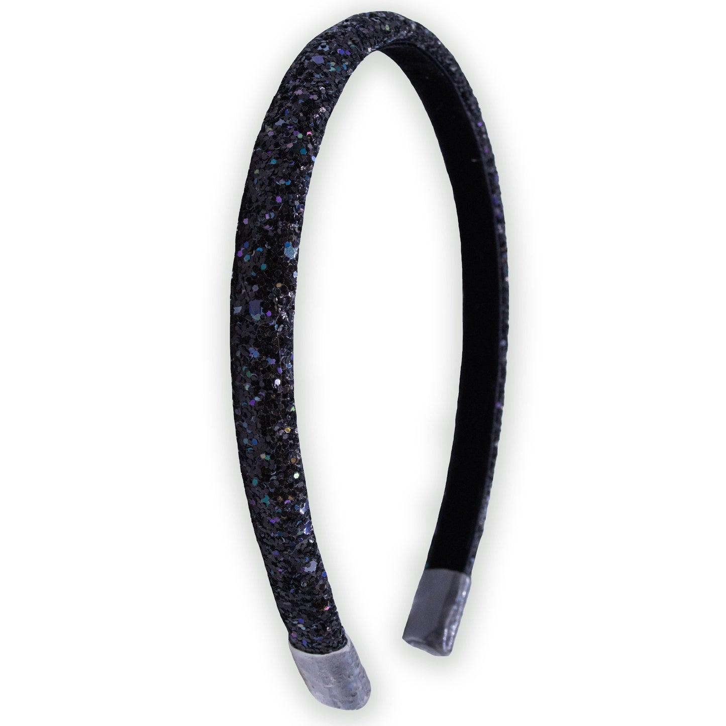 Glitter Headband - Thin Hairbands for Kids: Gold