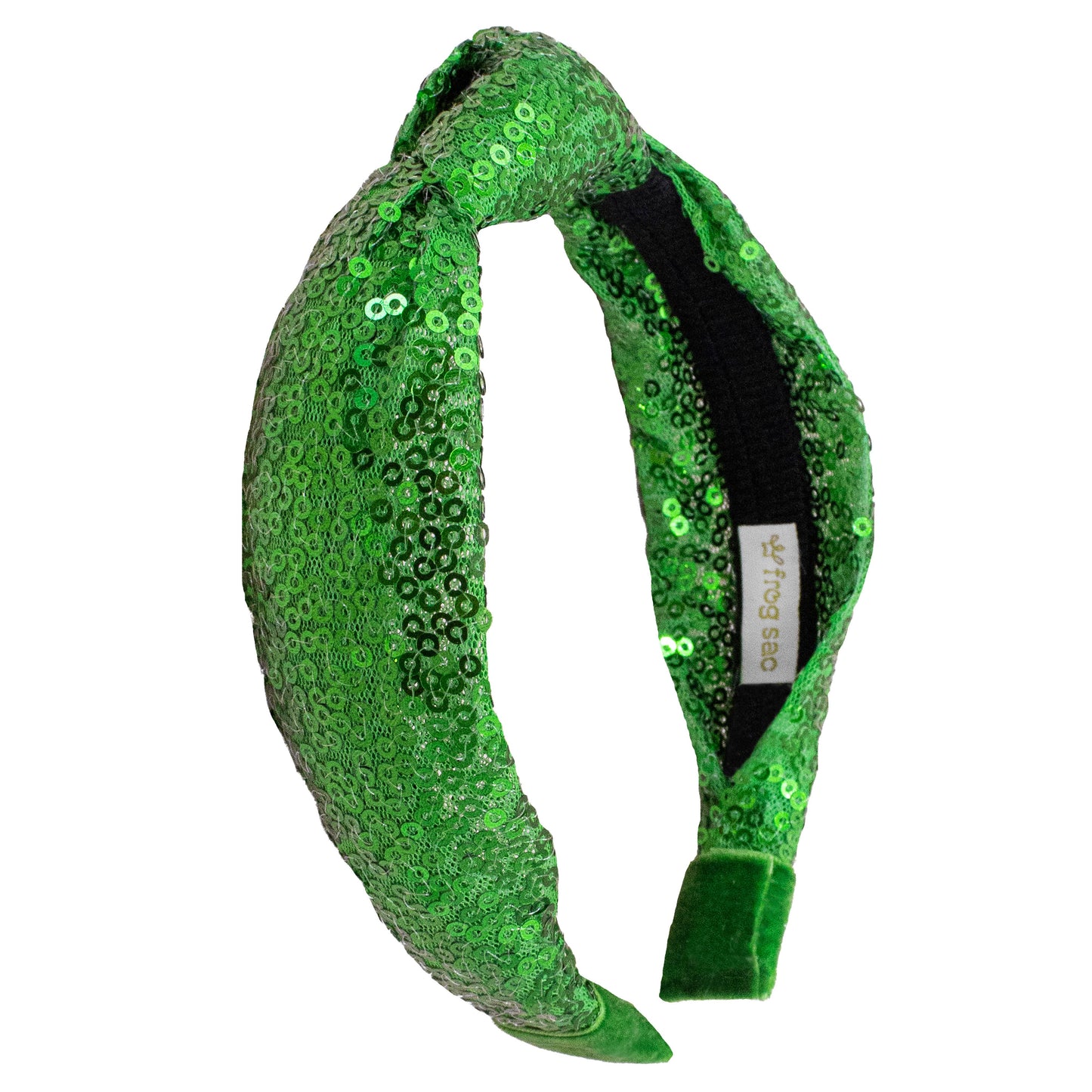 Sequin Knot Headband - Valentine's, Christmas, St. Patrick's: Red