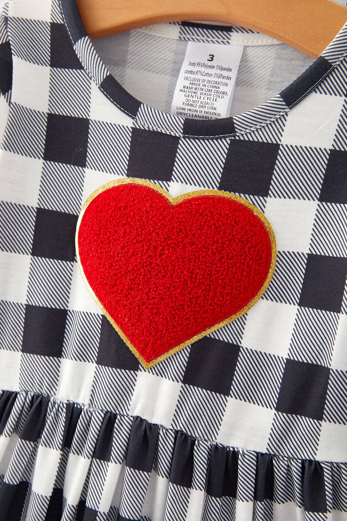 Heart Ruffle Dress