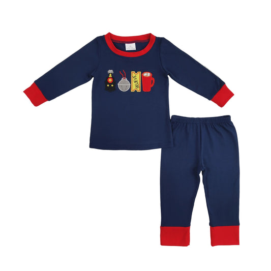 Boy train pjs
