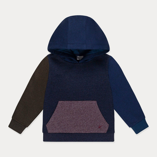 Navy-Grey Hoodie