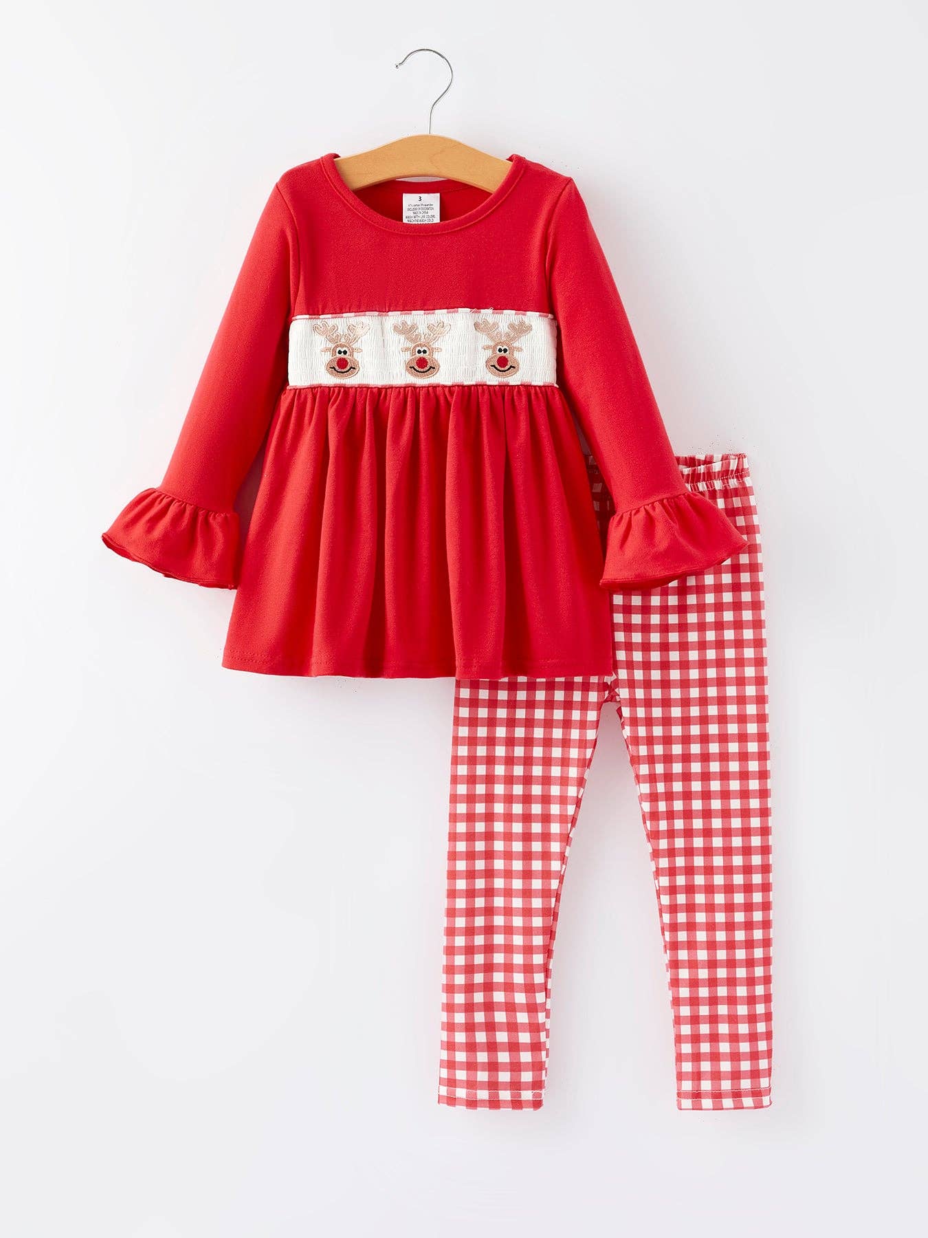 Red Plaid Smock