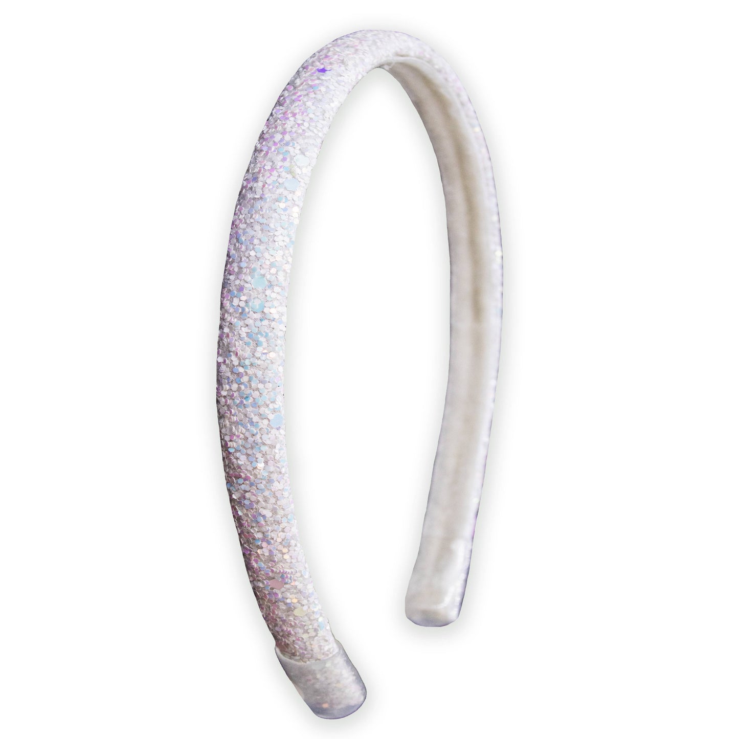 Glitter Headband - Thin Hairbands for Kids: Gold